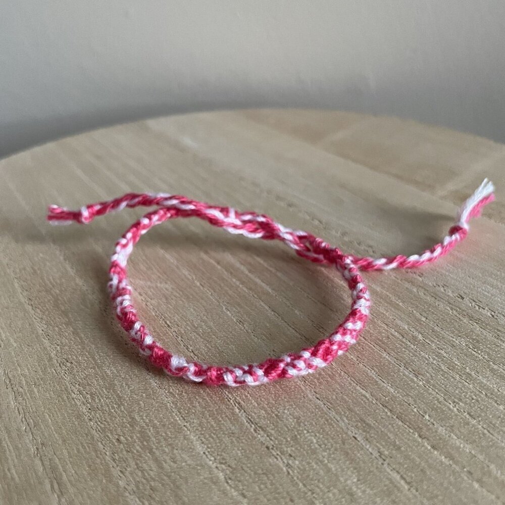Myla Bracelet, anklet, trendy, comfortable, tie, embroidery thread, woven, gift,